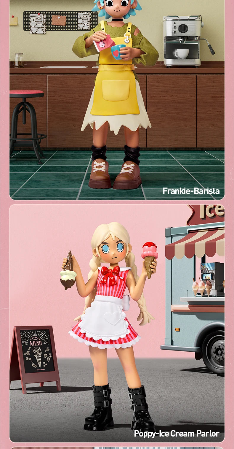 Officiële POP MART Peach Riot Rush Hour Series Figuren – Mysterie Box Vol Verrassingen