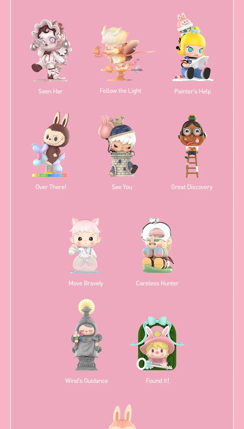 Officiële POP MART Finding MOKOKO Serie Figuren – Mysterie Box Vol Verrassingen