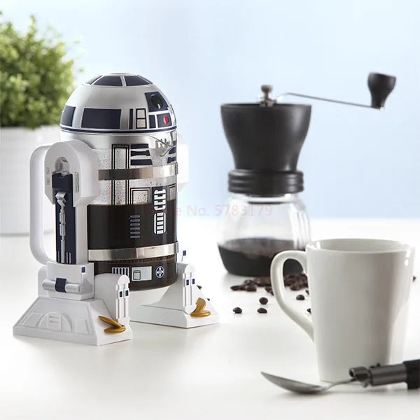 Moka Koffiezetapparaat 960ml R2-D2 Thermisch Roestvrij Staal