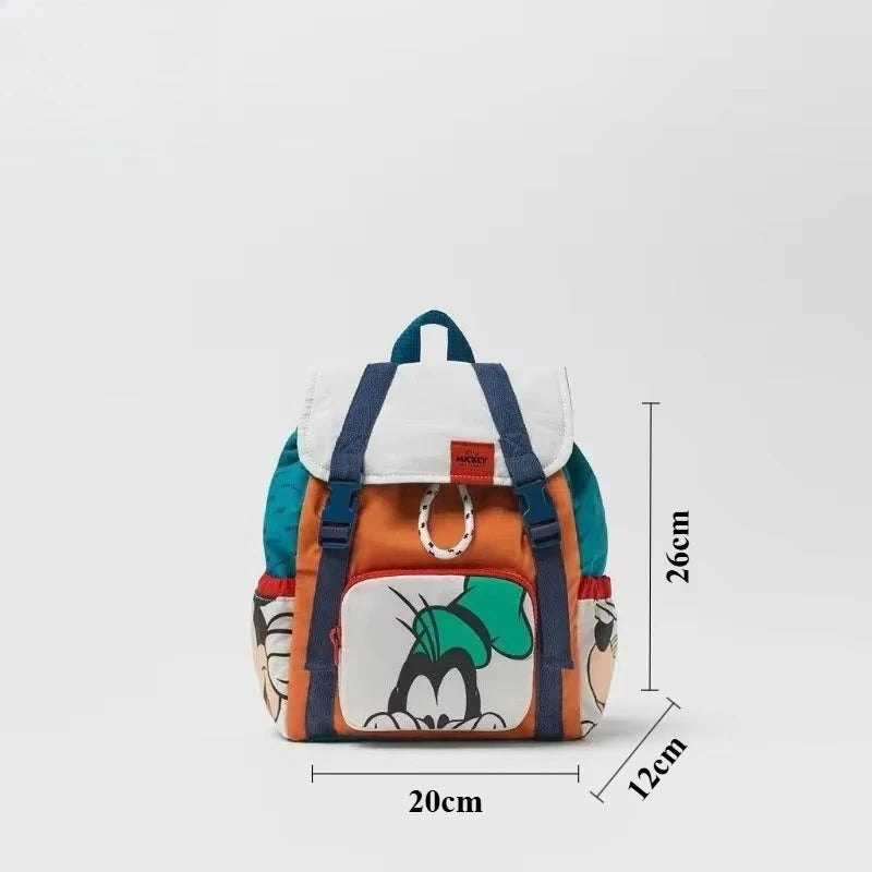 Miniso Mickey Mouse Lilo En Stitch Rugzak – Schattig Ontwerp Met Grote Capaciteit
