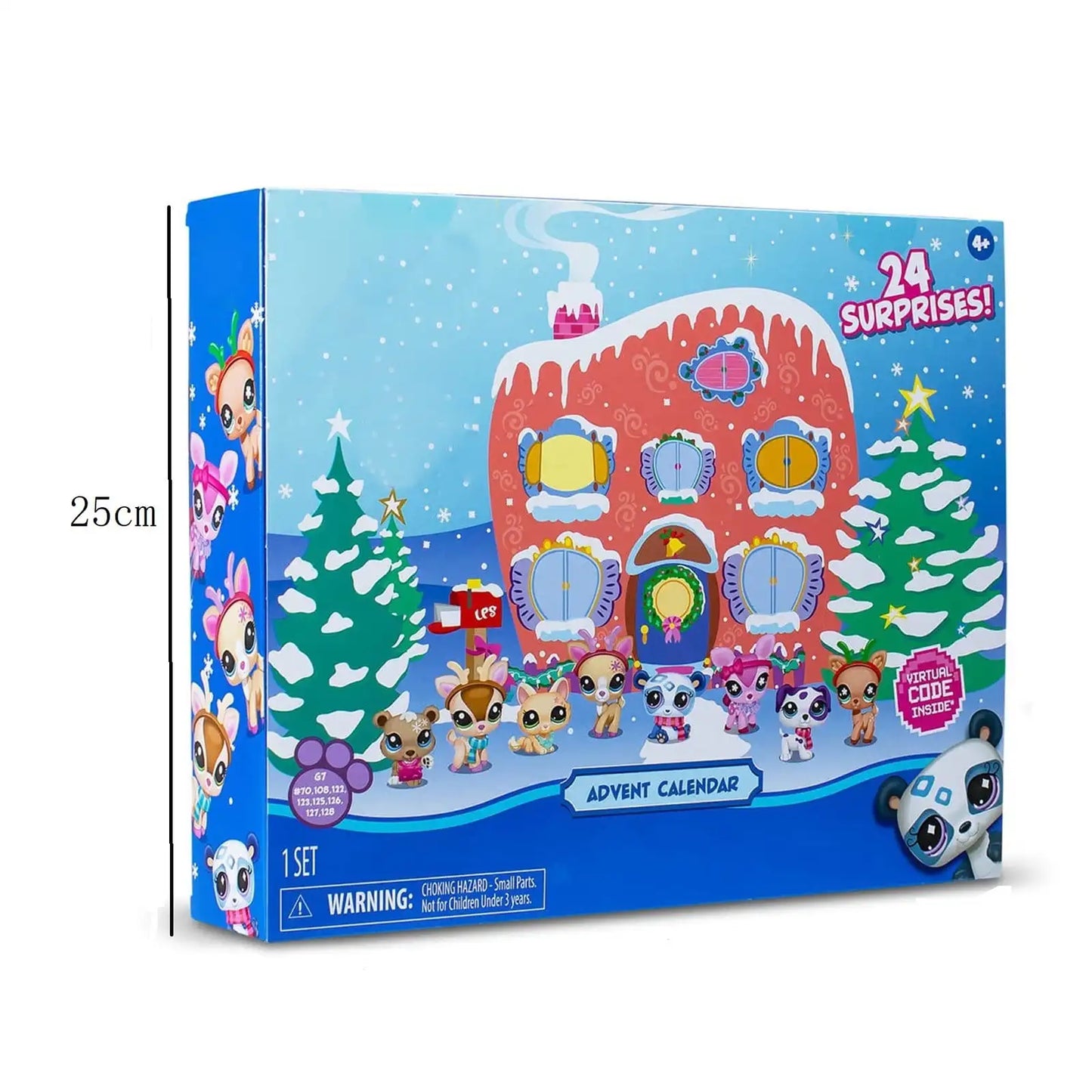 Adventskalender 2025 Anime Mini Figuren Cadeaubox Voor Kinderen