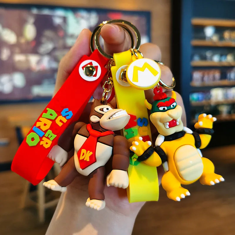 Sleutelhanger Super Mario Figuren Set Met Poppen Voor Tas