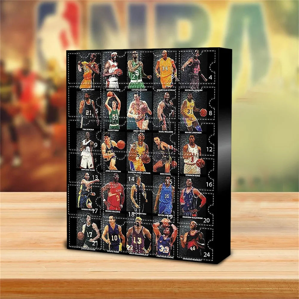 Basketbal Adventskalender 2025 Mini Figuren – 24 Dagen Plezier