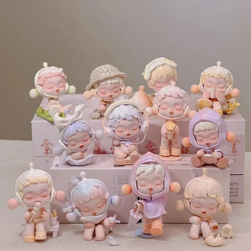 MINISO Skullpanda Temperature Series Figurines – Trendy Blind Box Decor
