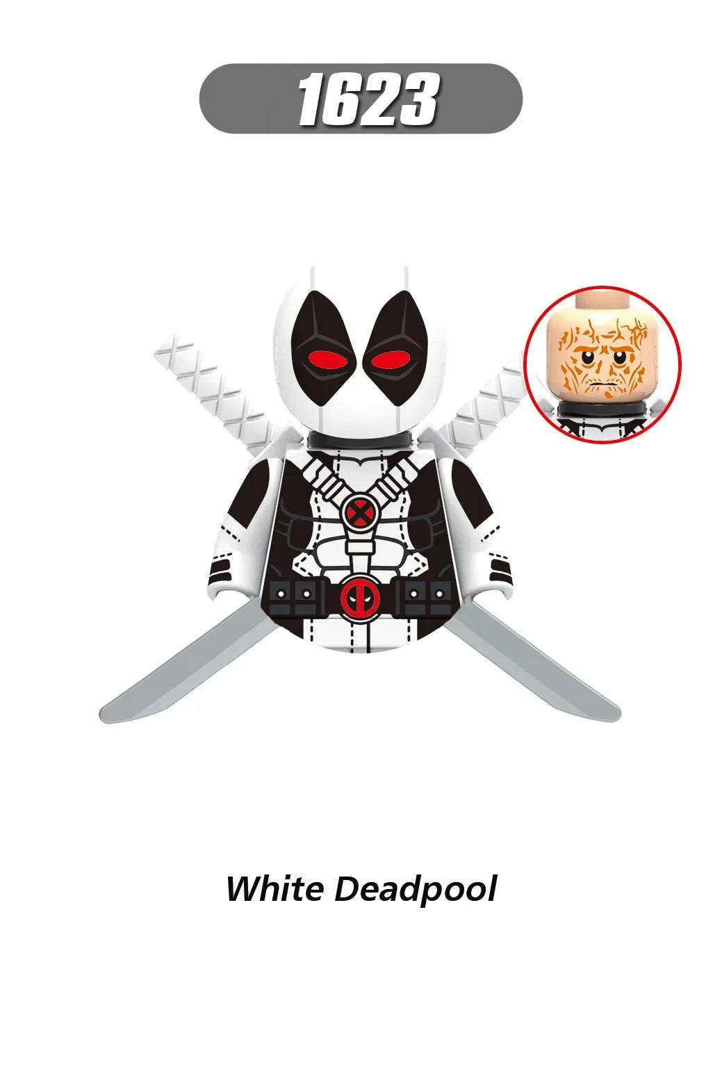 Bouwset met 1002 Marvel Deadpool en Iron Man voor Kinderen