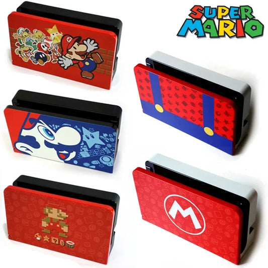 Dock Cover Voor Nintendo Switch Oled Super Mario Bros Bescherming