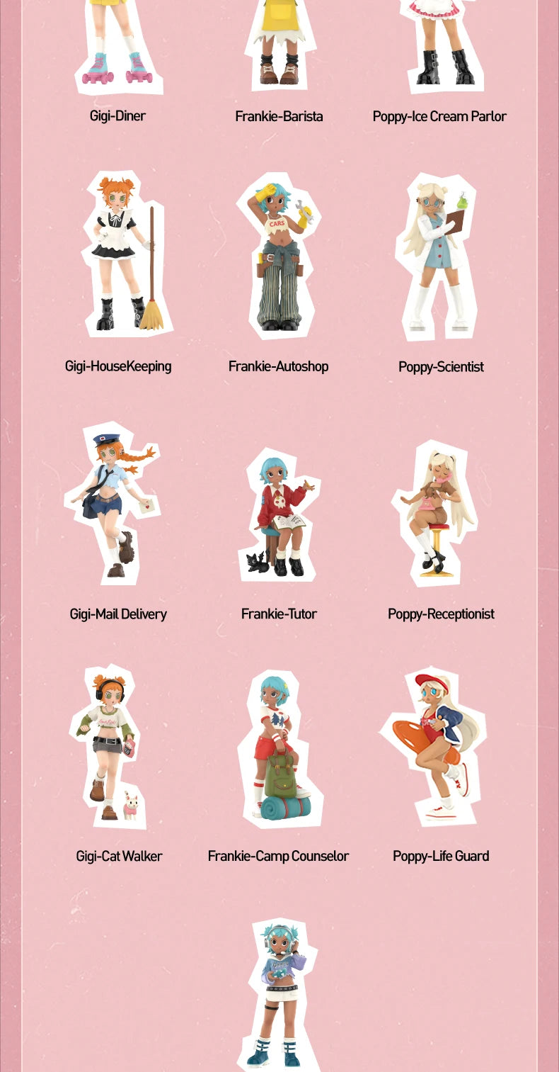 Officiële POP MART Peach Riot Rush Hour Series Figuren – Mysterie Box Vol Verrassingen