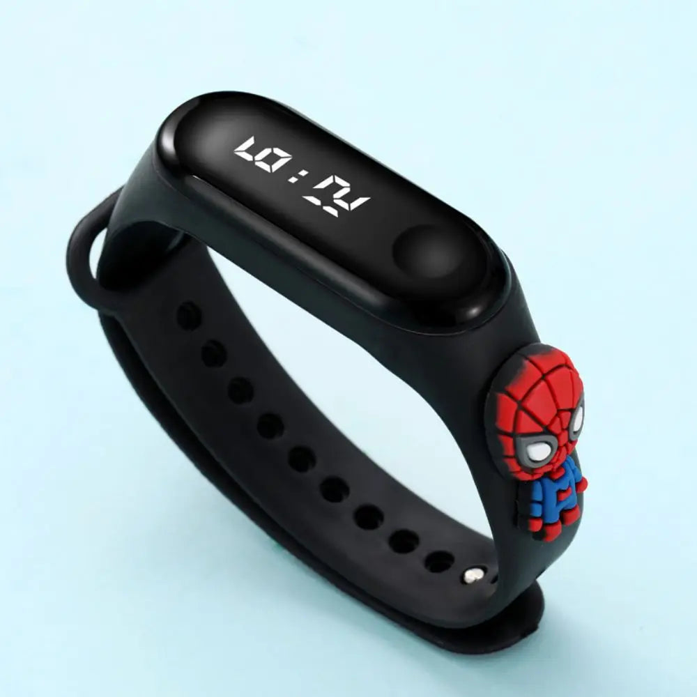 Marvel Spider-Man Kinderhorloge Waterdicht LED Display