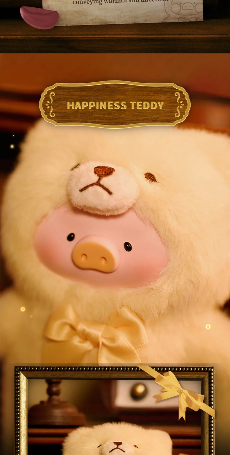 Officiële 52TOYS Blind Box Teddy Lulu – Unieke Verzamelbare Pluche Sleutelhanger