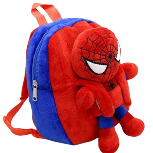 Marvel Series Spiderman Rugzak Voor Kinderen Met Plush Toy
