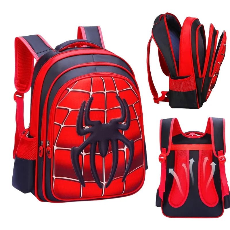 Spider King 3D Kinderrugzak - Duurzaam en Stijlvol Ontwerp