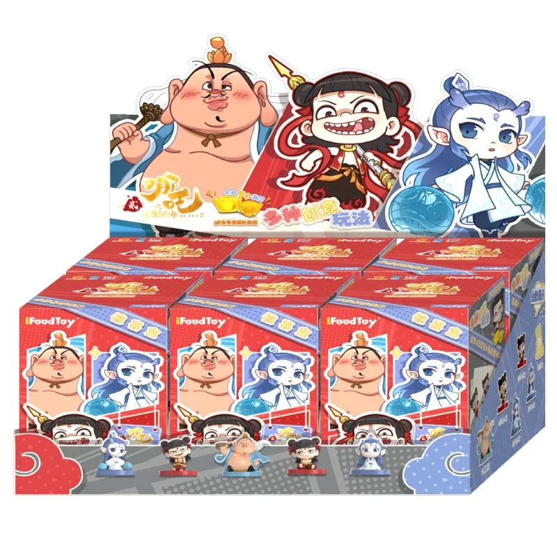 MINISO Ne Zha 2 Blind Box Speelgoed – Verzamelbare Anime Figuren