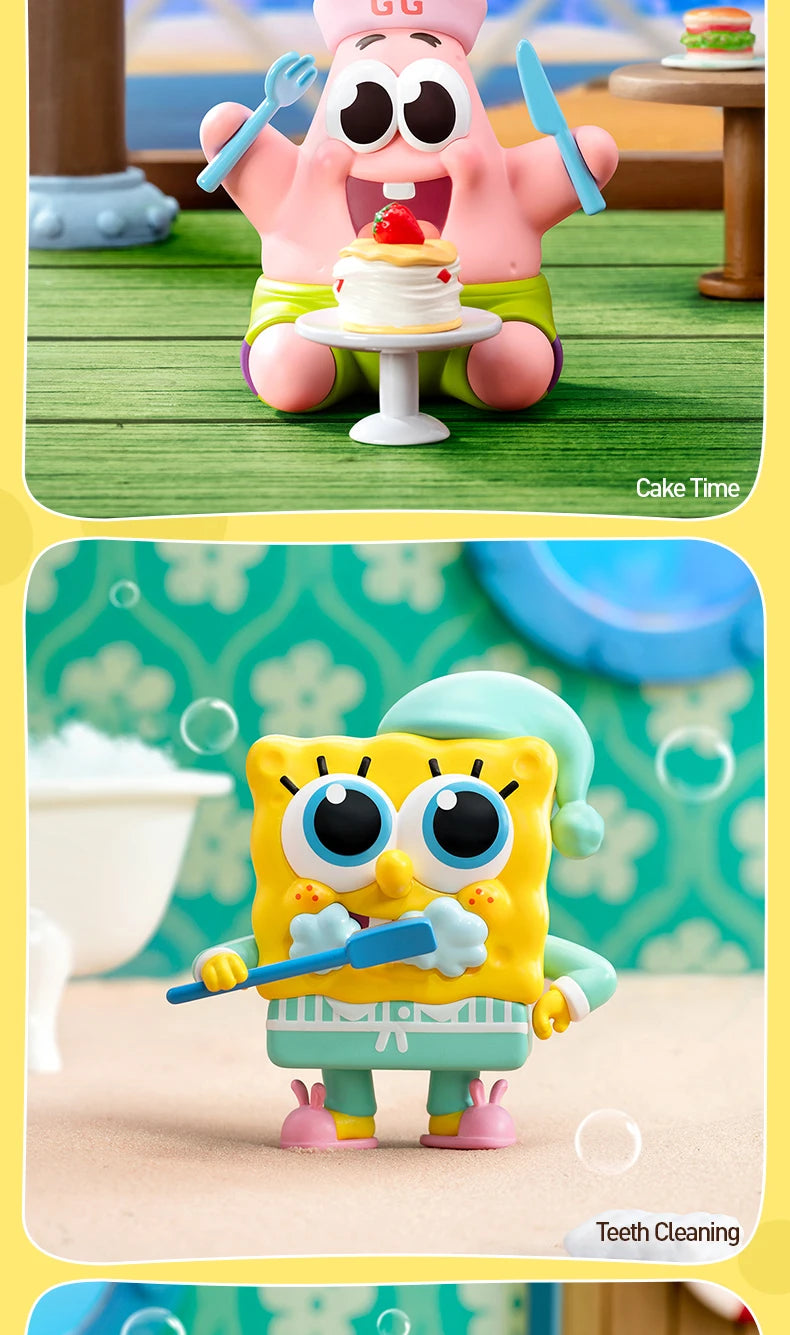 Officiële POP MART SpongeBob Beste Vrienden Serie Figuren – Verrassende Mystery Box Collectie