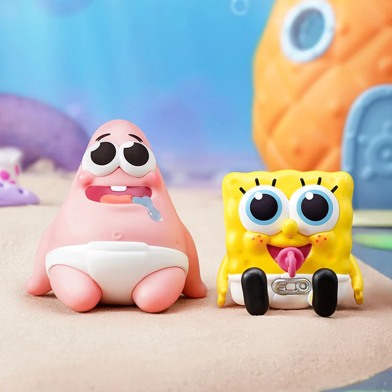 Officiële POP MART SpongeBob Beste Vrienden Serie Figuren – Verrassende Mystery Box Collectie