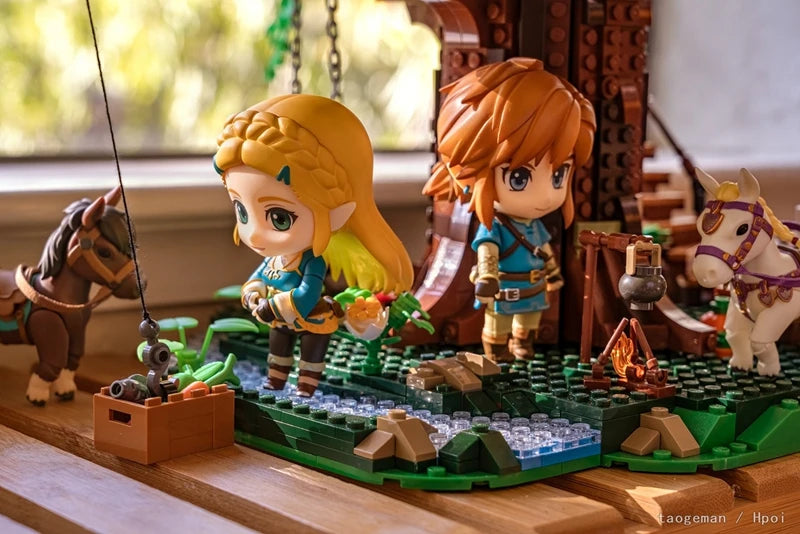 Zelda Collectibles Actiefiguur – Gedetailleerde PVC Model van Link