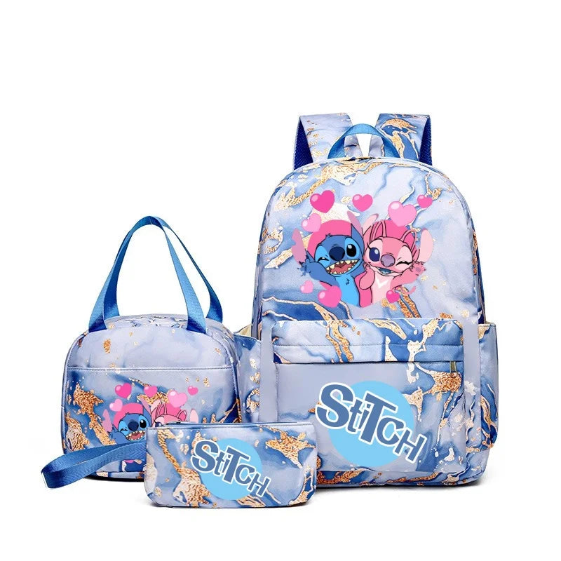 Disney Lilo & Stitch Rugzak Set 3delig – Grote Capaciteit