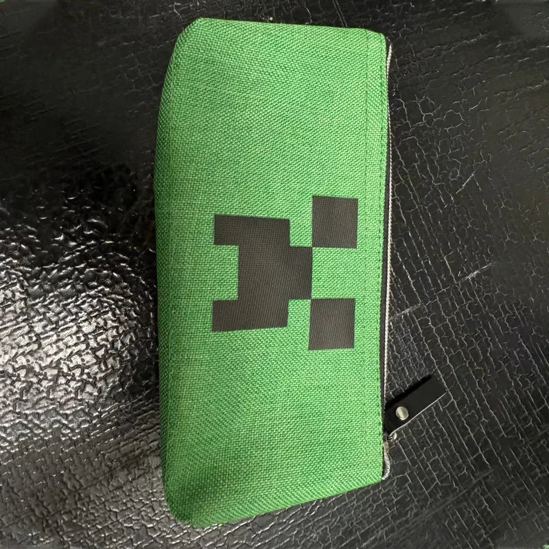 Potloodetui Minecraft Met Rits Cartoon Ontwerp Voor School