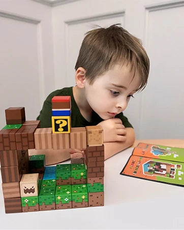 Magnetische Bouwblokken Super Mario STEM Speelgoed voor Kinderen