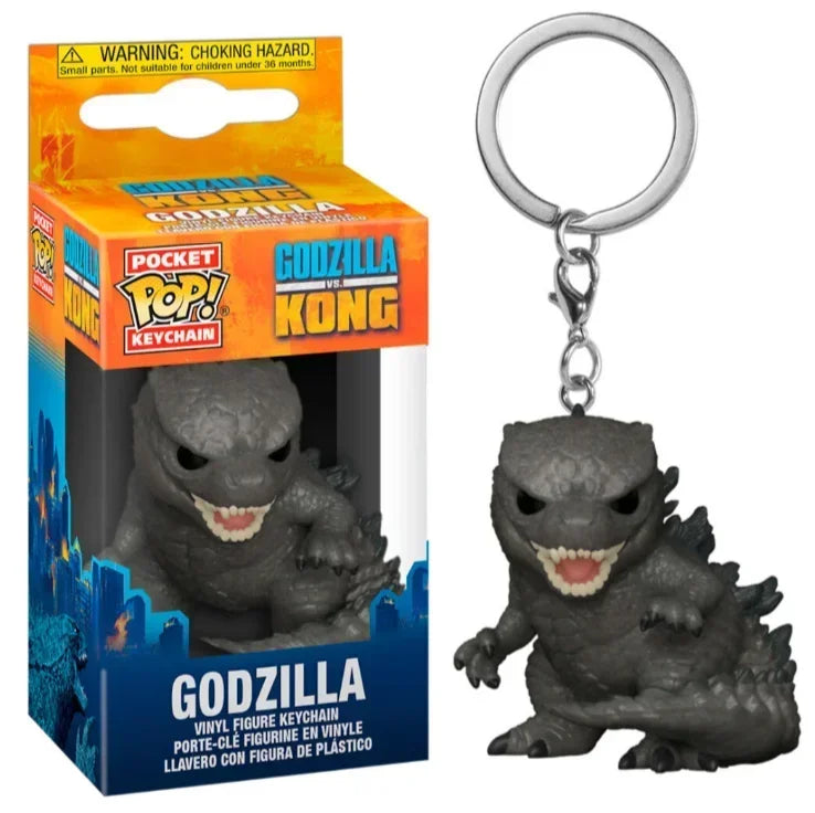 Funko Pocket POP Keychain Godzilla VS Kong – Unieke Vinyl Figurbescherming