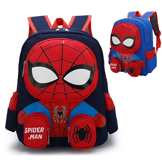 Spiderman Kawaii Rugzakken Voor Schoolkinderen Met 3D Ontwerp