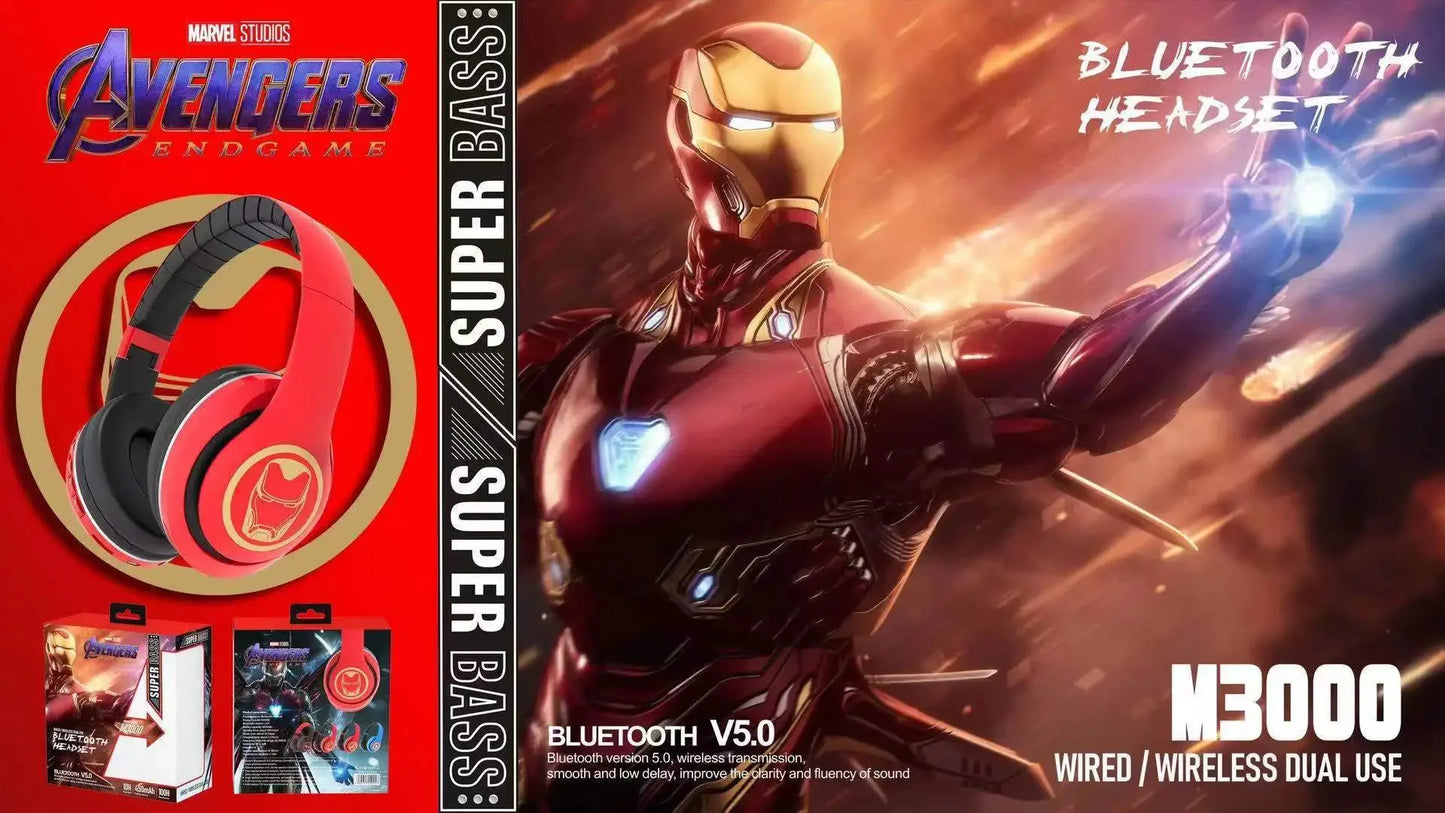 Nieuwe Marvel Spider Man Bluetooth Oordopjes met FM Ondersteuning