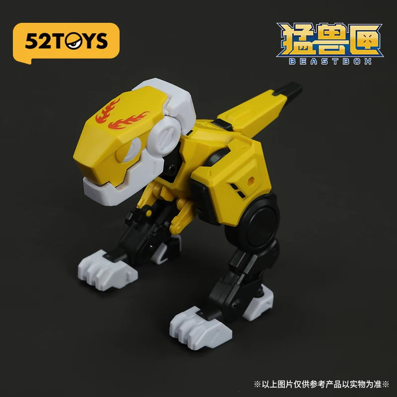 Officiële 52TOYS Beastbox BB-01DIO – Transformeerbare Robot en Cube Actiefiguur