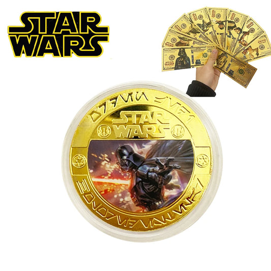 Star Wars Mandalorian Gouden Herdenkingsmunten Collectie