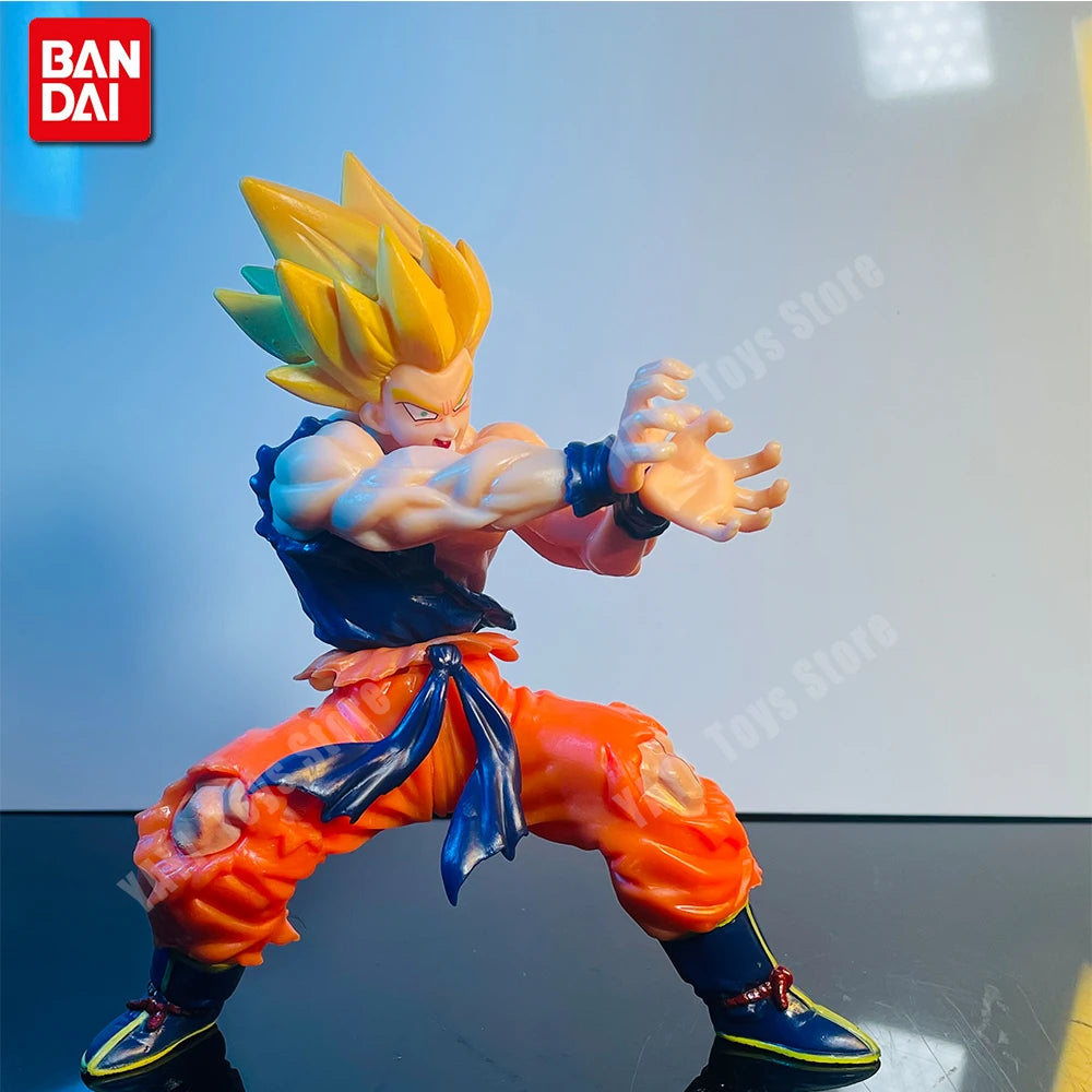 Dragon Ball Z Son Goku Anime Figurine – Gedetailleerde Strijdbeschadiging Statue