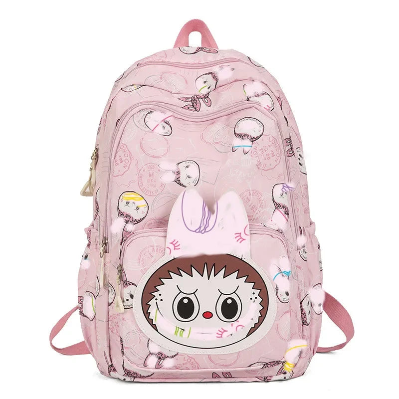 Miniso Labubu Rugzak – Stijlvolle Casual Schooltas Voor Studenten