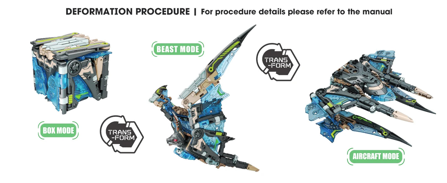 Officiële 52TOYS Beastbox BB-64 Radioheadar – Transformeerbare Mecha en Cube Actiefiguur