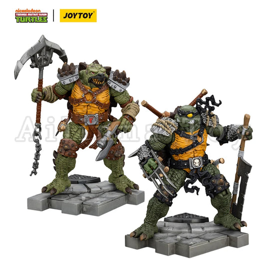 JOYTOY 1/18 Actiefiguur Turtles Slash Tokka – Gedetailleerd Anime Speelgoed