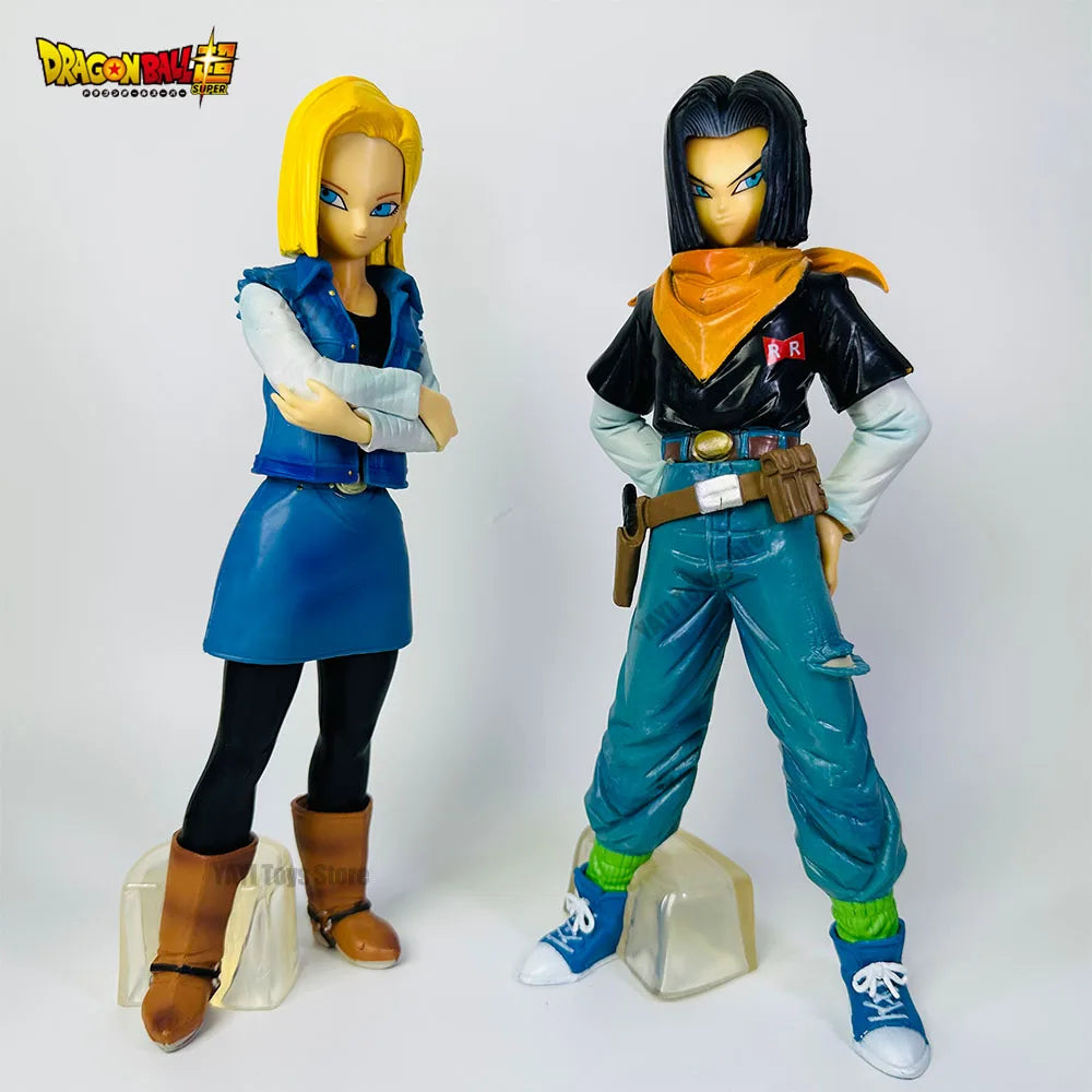 AnimeCollectibles Dragon Ball Z Android 18 Actiefiguur – Perfect Voor Verzamelaars