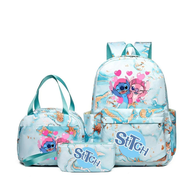 Disney Lilo & Stitch Rugzak Set 3delig – Grote Capaciteit