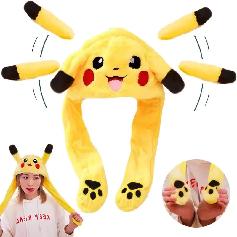 LED Pluche Pokemon muts Met Gloeiende Pikachu Oren Voor Feestjes