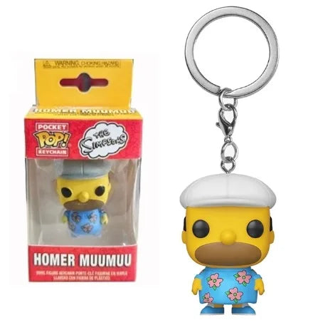 Funko Pocket POP Keychain The Simpsons Homer Muumuu – Unieke Verzamelfiguur voor Cadeaus