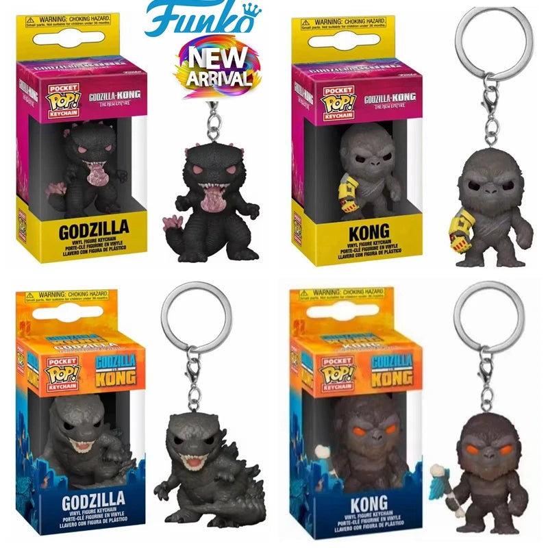 Funko Pocket POP Keychain Godzilla VS Kong – Unieke Vinyl Figurbescherming