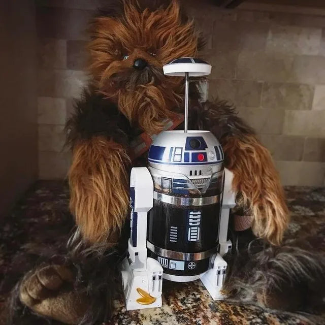 Moka Koffiezetapparaat 960ml R2-D2 Thermisch Roestvrij Staal