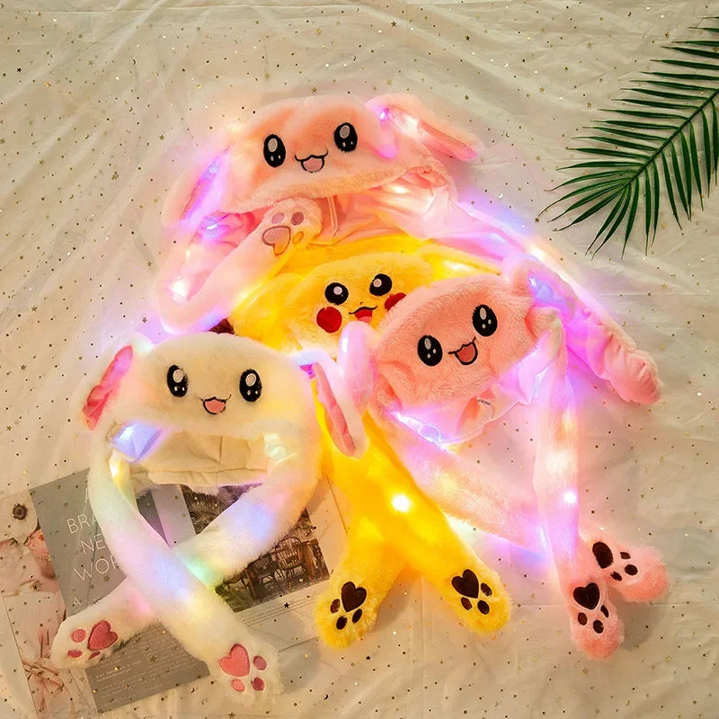 LED Pluche Pokemon muts Met Gloeiende Pikachu Oren Voor Feestjes