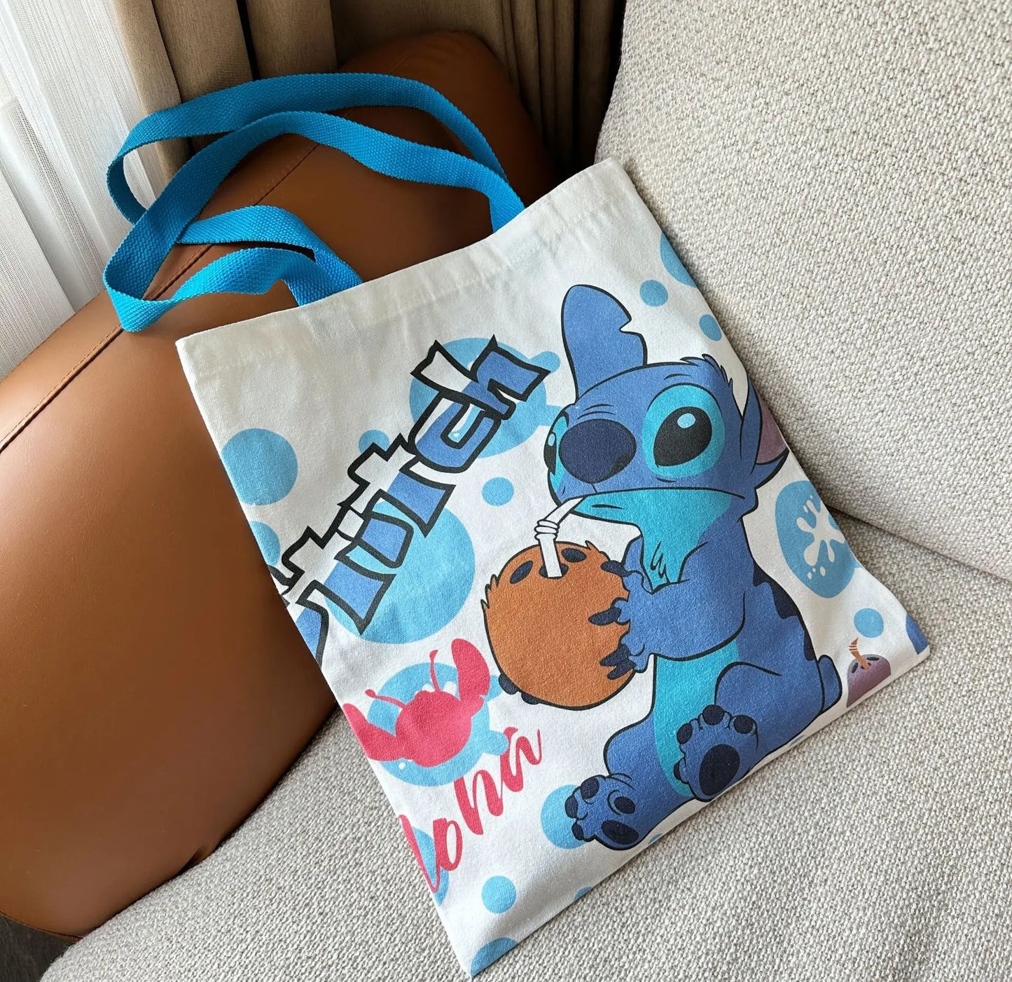 Schattige Disney Lilo & Stitch Canvas Tas