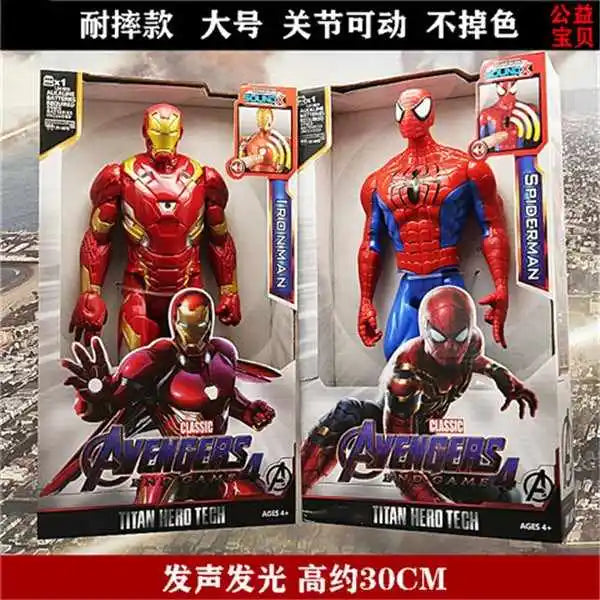 30cm Marvel Avenger Actiefiguren Speelgoed Met Geluid En Licht