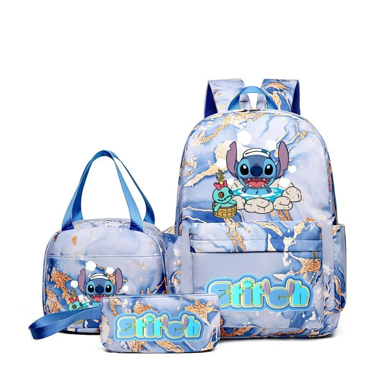 Disney Lilo & Stitch Rugzak Set 3delig – Grote Capaciteit