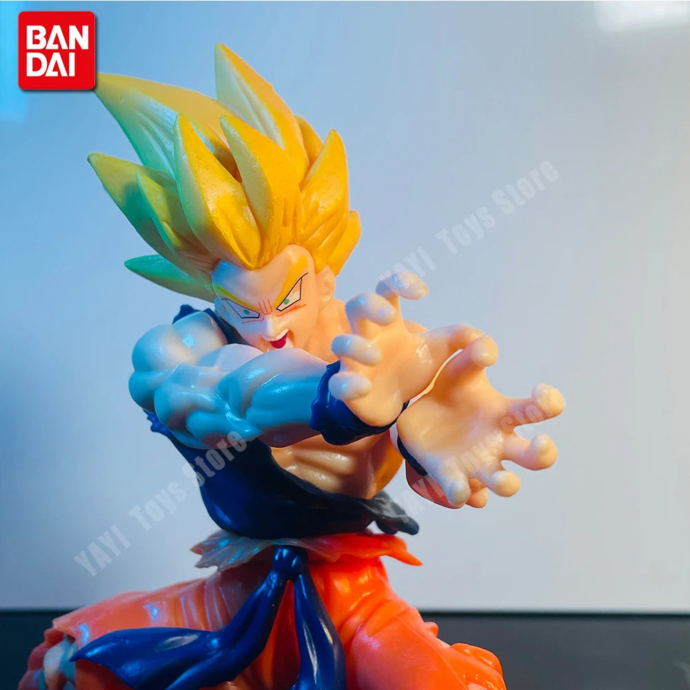 Dragon Ball Z Son Goku Anime Figurine – Gedetailleerde Strijdbeschadiging Statue