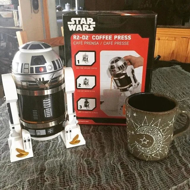 Moka Koffiezetapparaat 960ml R2-D2 Thermisch Roestvrij Staal