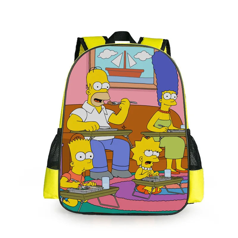 The Simpsons Schooltas Bart Simpson Creatieve Studenten Tas