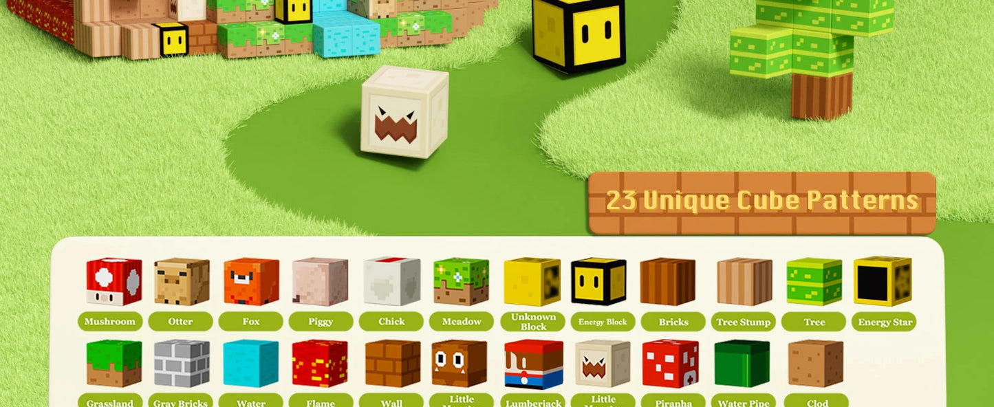 Magnetische Bouwblokken Super Mario STEM Speelgoed voor Kinderen