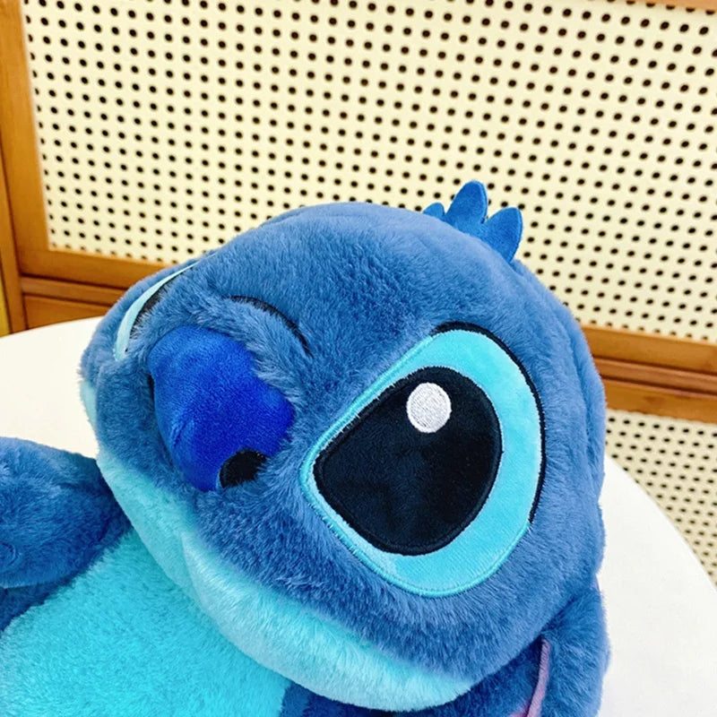 Kawaii Lilo En Stitch Pluche Rugzak – Schattig Cartoon Ontwerp Met Grote Capaciteit