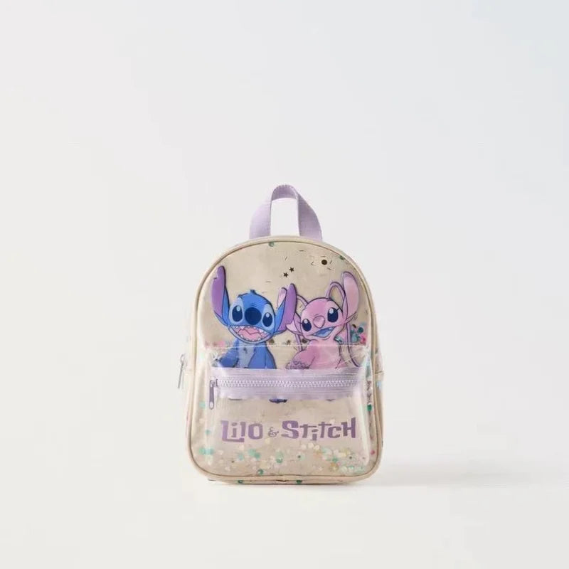 Miniso Mickey Mouse Lilo En Stitch Rugzak – Schattig Ontwerp Met Grote Capaciteit