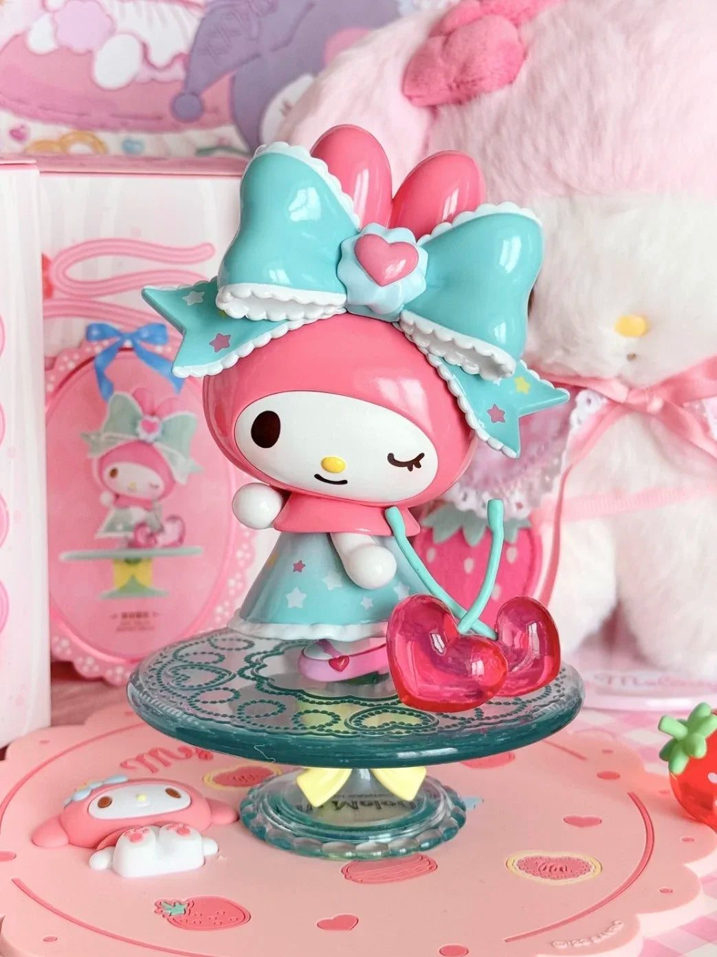 Miniso My Melody Mysterieuze Blinddoos Ornamenten – Schattige Actiefiguren voor Trendy Cadeaus