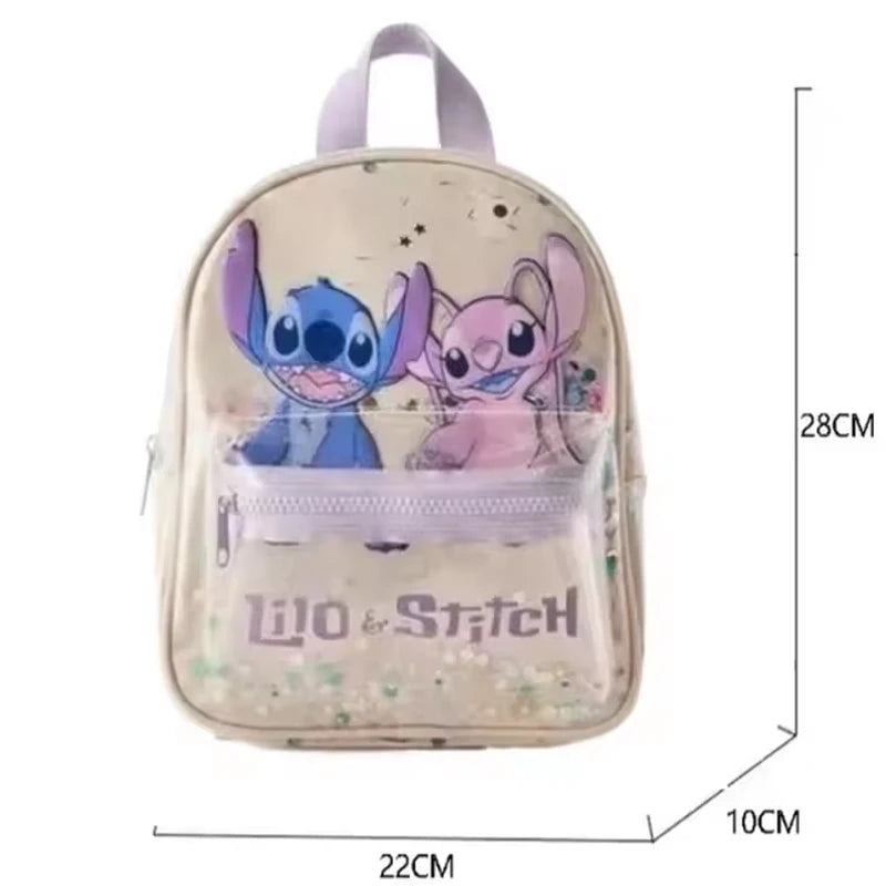 Kawaii Disney Lilo En Stitch Rugzak – Grote Capaciteit Voor Studenten