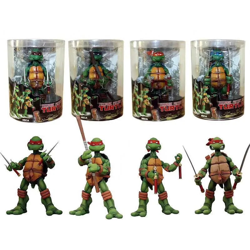 NECA Teenage Mutant Ninja Turtles Anime Actiefiguur Collectie – Perfect Cadeau Voor Kinderen